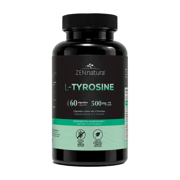 L-Tyrosine | 60 Cápsulas | 500 mg