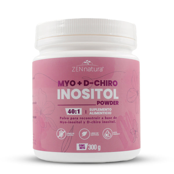 Myo + D-Chiro Inositol | Relación 40:1 | Polvo | 300 g