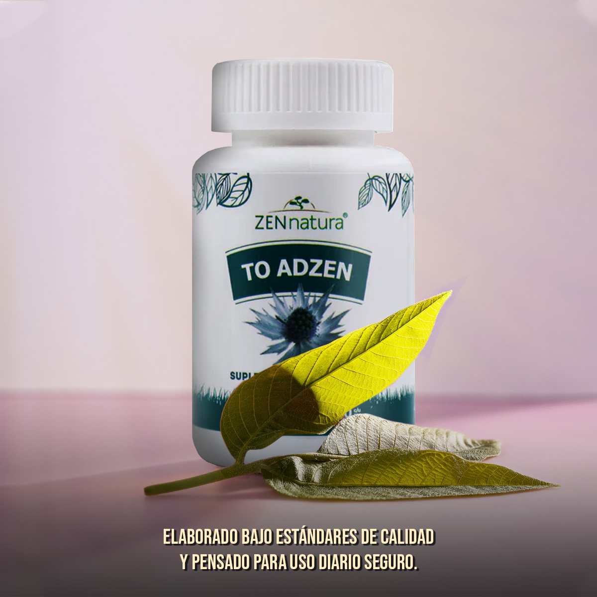 To Adzen | Hierba del Sapo | 90 Cápsulas | 500 mg