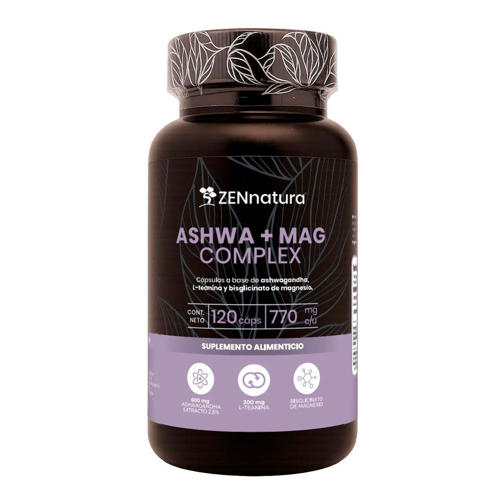 Ashwa + Mag Complex | 120 caps | 770mg