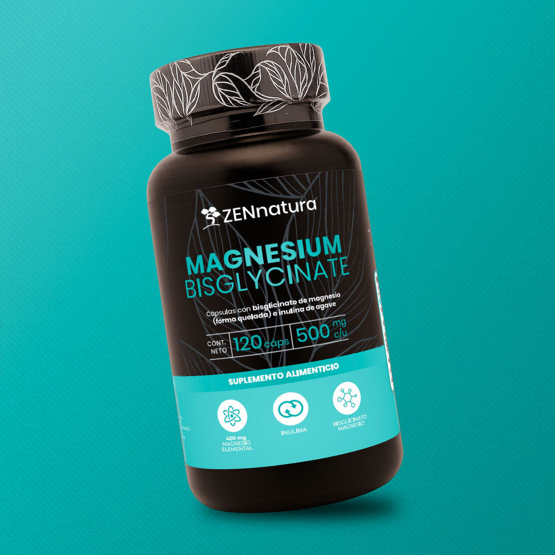 Bisglicinato de Magnesio | 120 caps | 500 mg