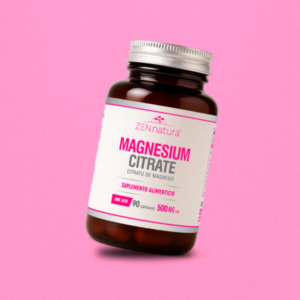 Citrato de Magnesio | 90 Cápsulas | 500 mg