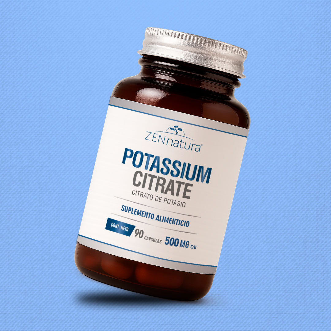 Citrato de Potasio | 90 Cápsulas | 500mg