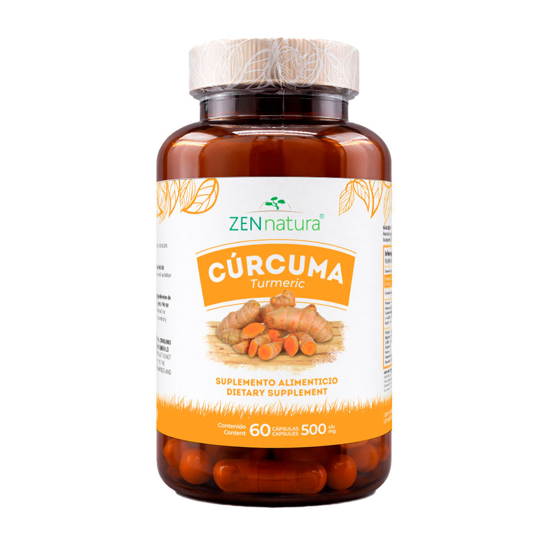 Cúrcuma | 60 Cápsulas | 500 mg