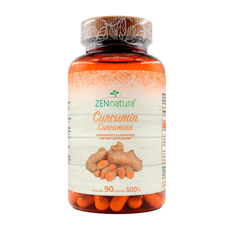 Curcumina + Pimienta Negra | 90 Cápsulas | 500 mg
