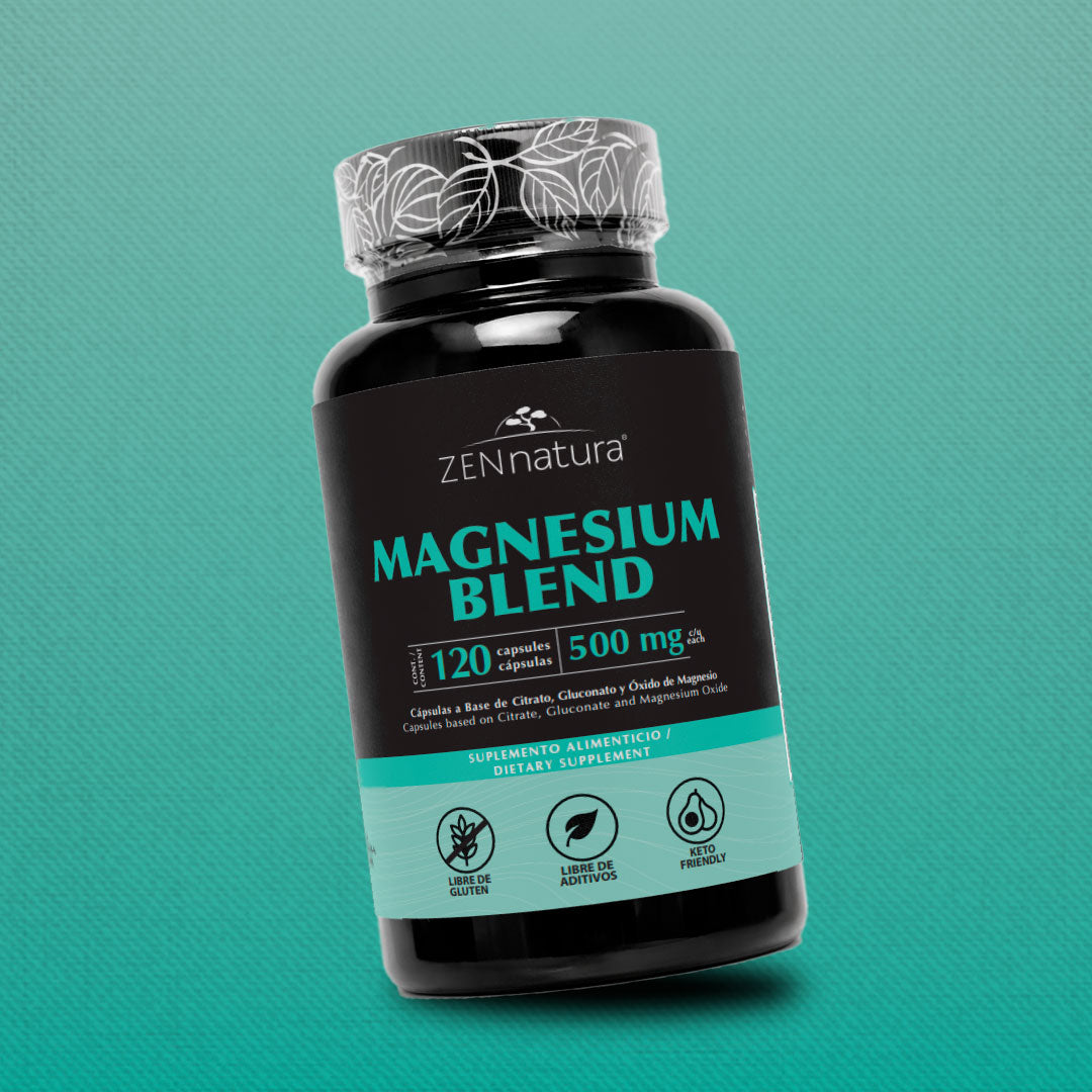 Magnesium Blend | Mezcla de Magnesios | 500 mg