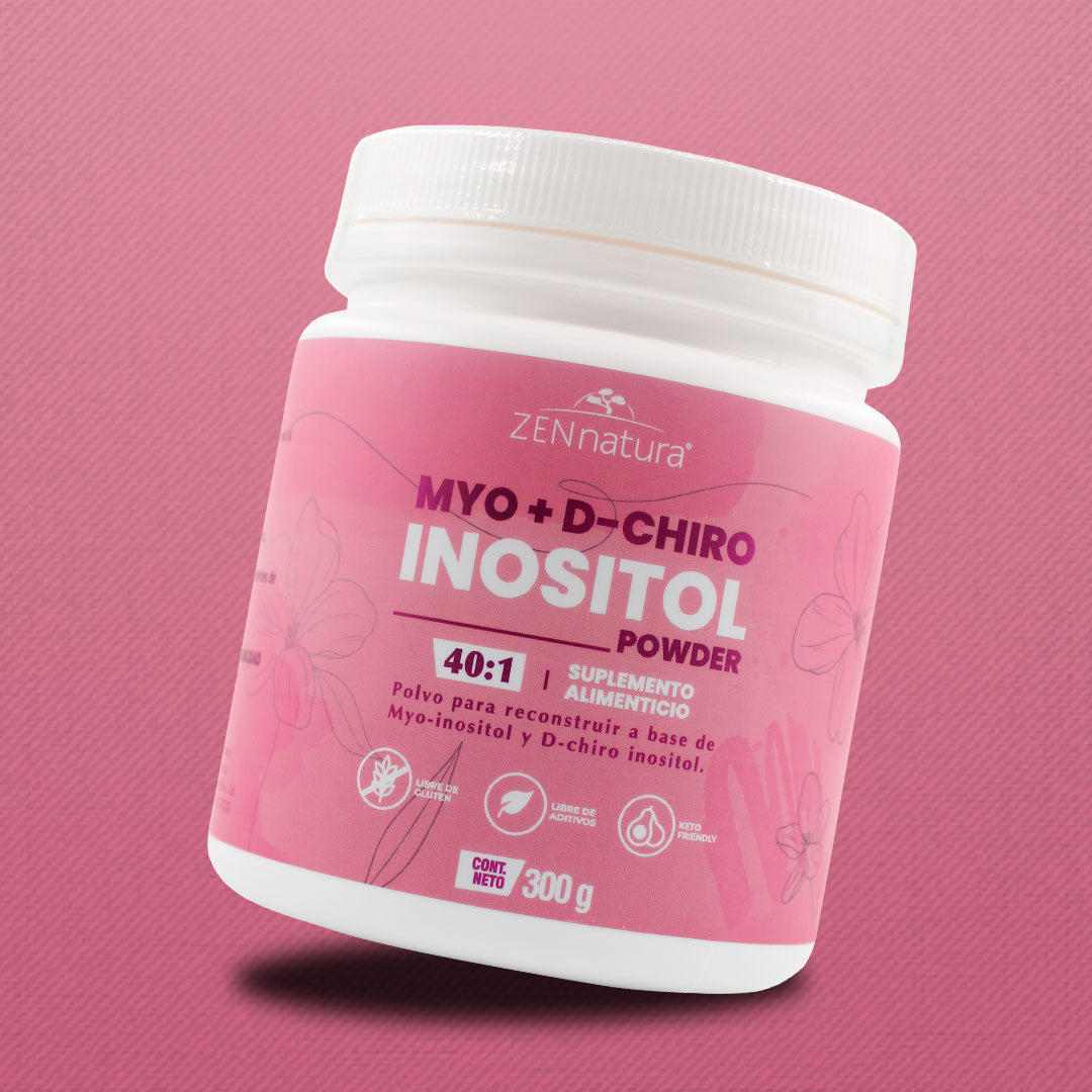 Myo + D-Chiro Inositol | Relación 40:1  | Polvo | 300 g