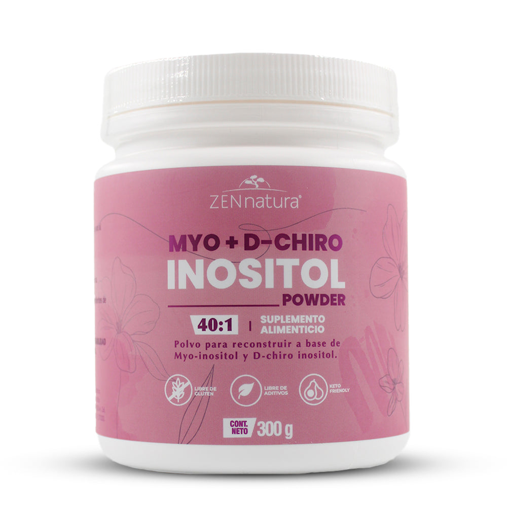 Myo + D-Chiro Inositol | Relación 40:1  | Polvo | 300 g