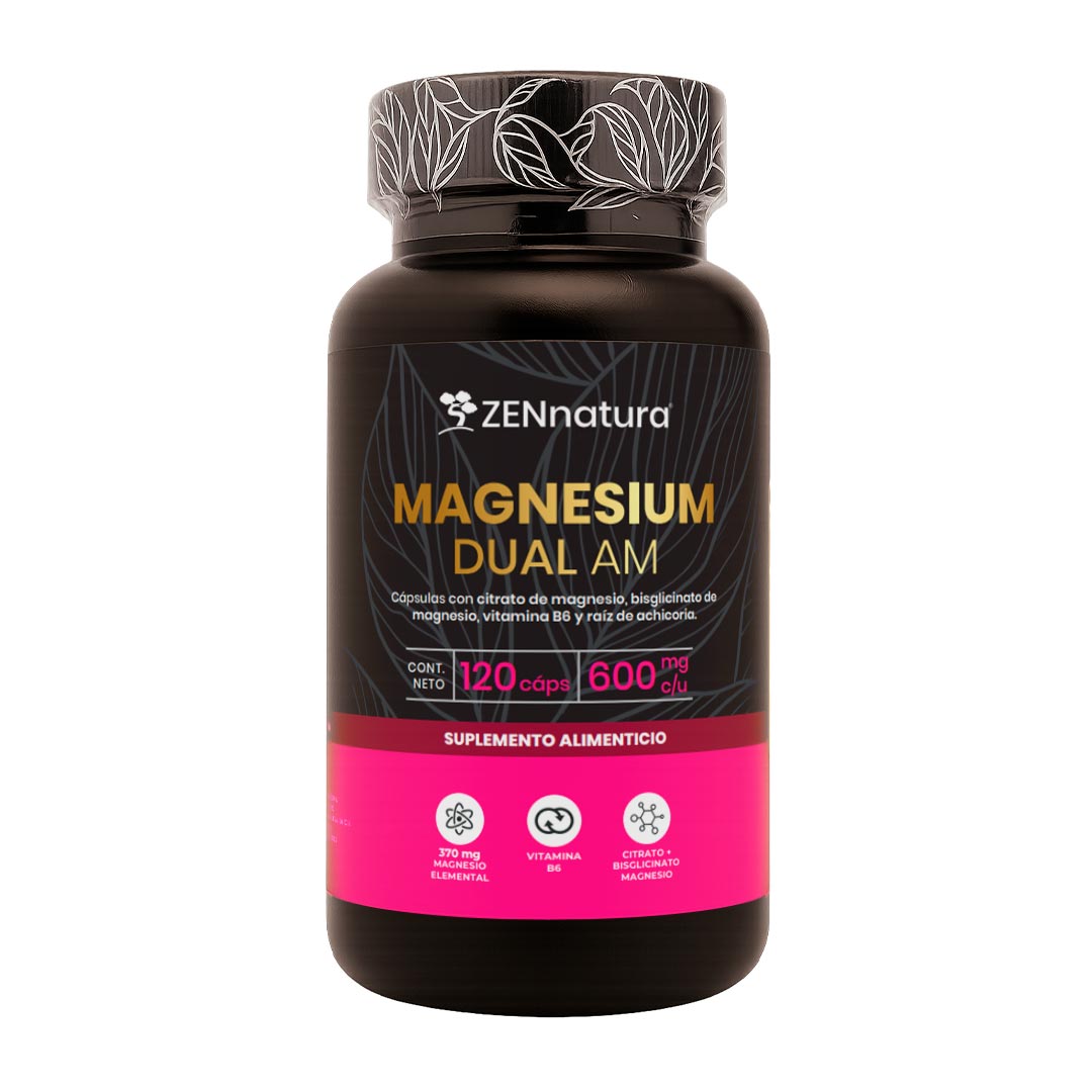 Magnesium Dual AM | 120 caps | 600mg