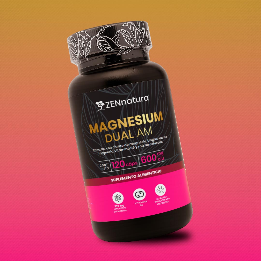 Magnesium Dual AM | 120 caps | 600mg