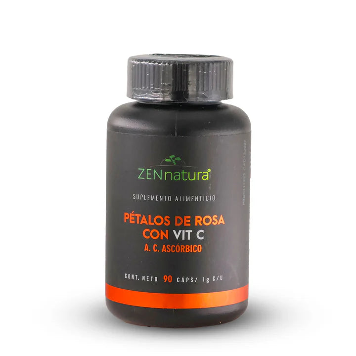 Vitamina C con Pétalos de Rosa | Cápsulas