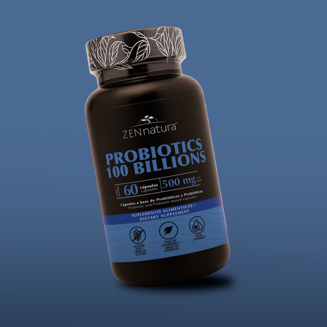 Probióticos 100 Billones | 60 caps DRcaps™ | 500 mg