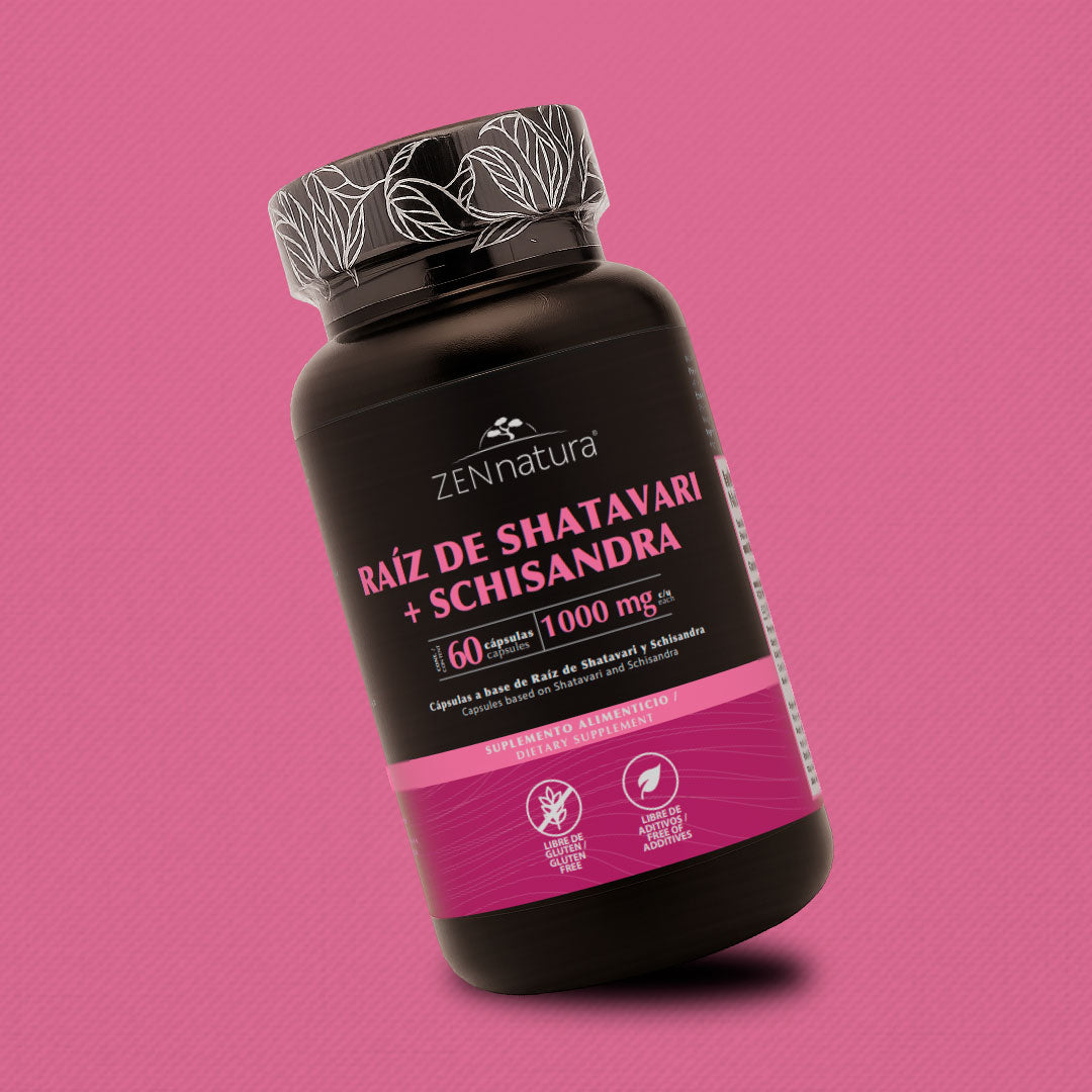Raíz de Shatavari + Schisandra | 60 Cápsulas | 1000 mg