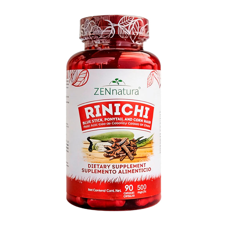 Rinichi 500 mg | Palo Azul, Cola de Caballo, Zinc y Selenio | 90 caps | 500 mg