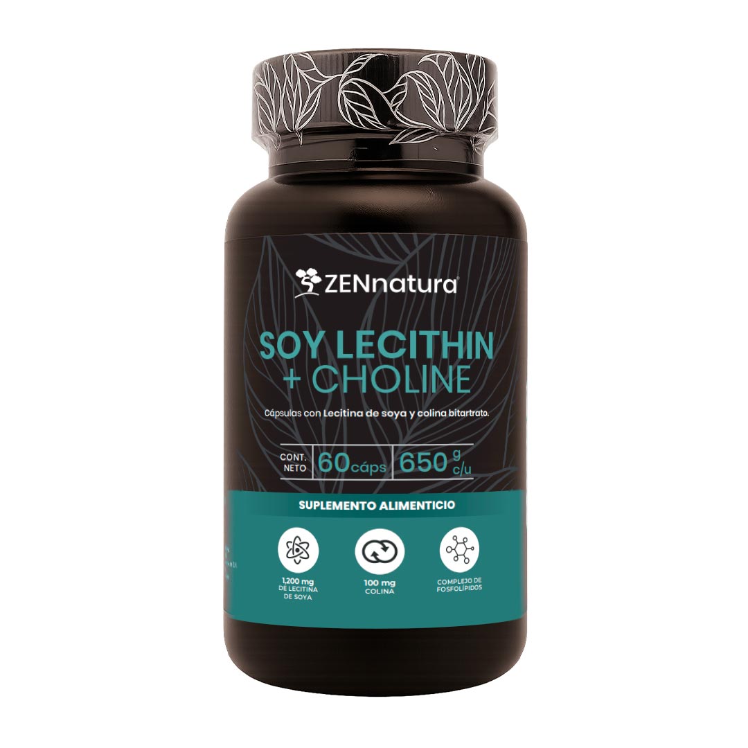 Soy Lecithin + Choline | 60 caps | 650 mg