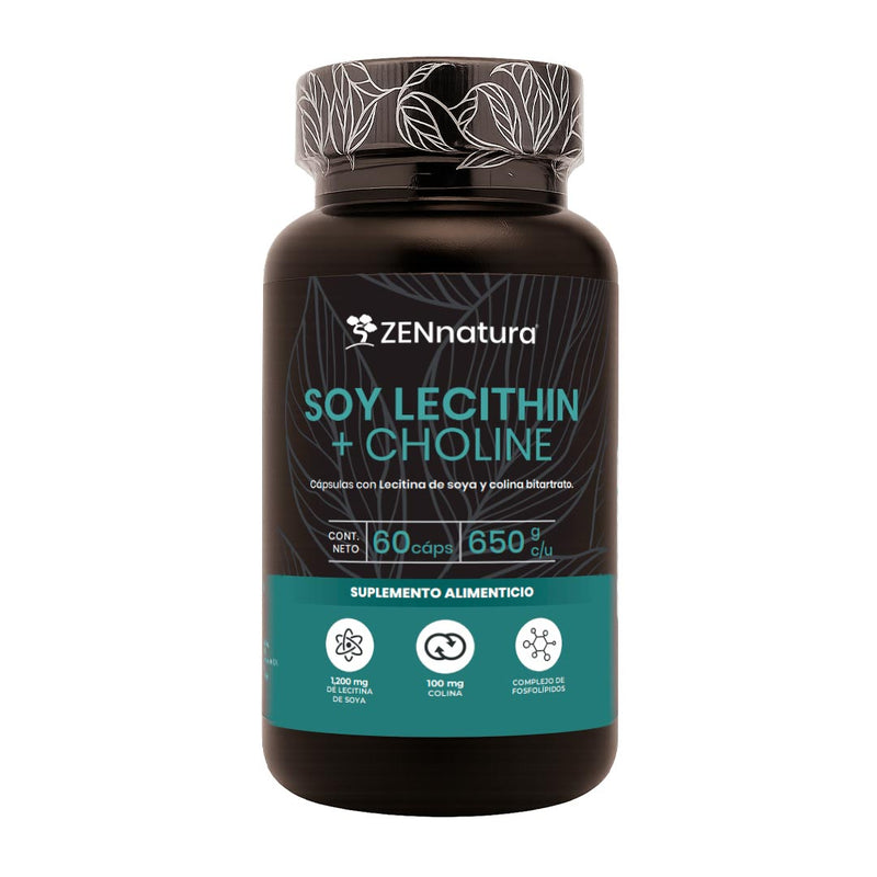 Soy Lecithin + Choline | 60 caps | 650 mg