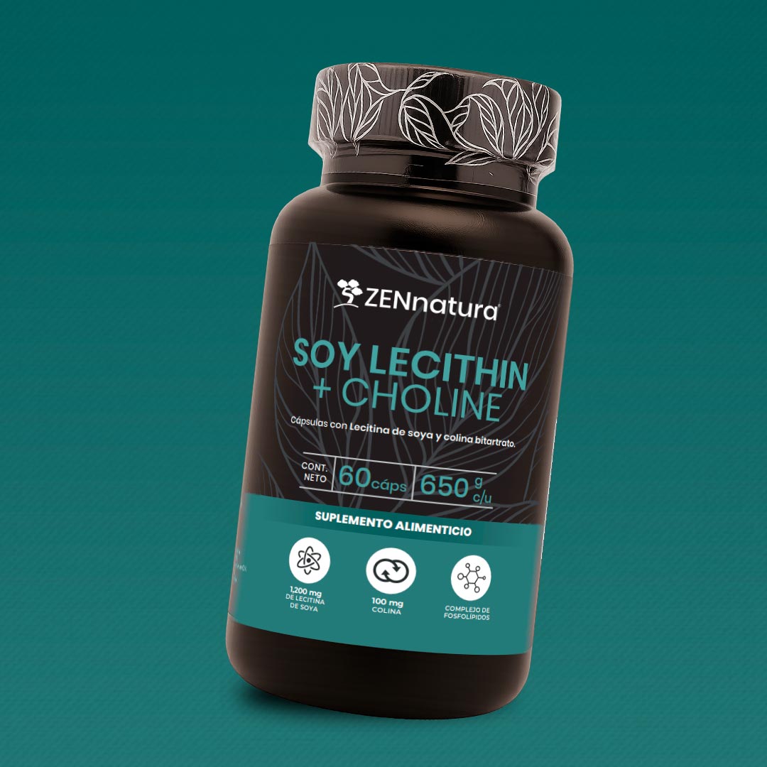 Soy Lecithin + Choline | 60 caps | 650 mg