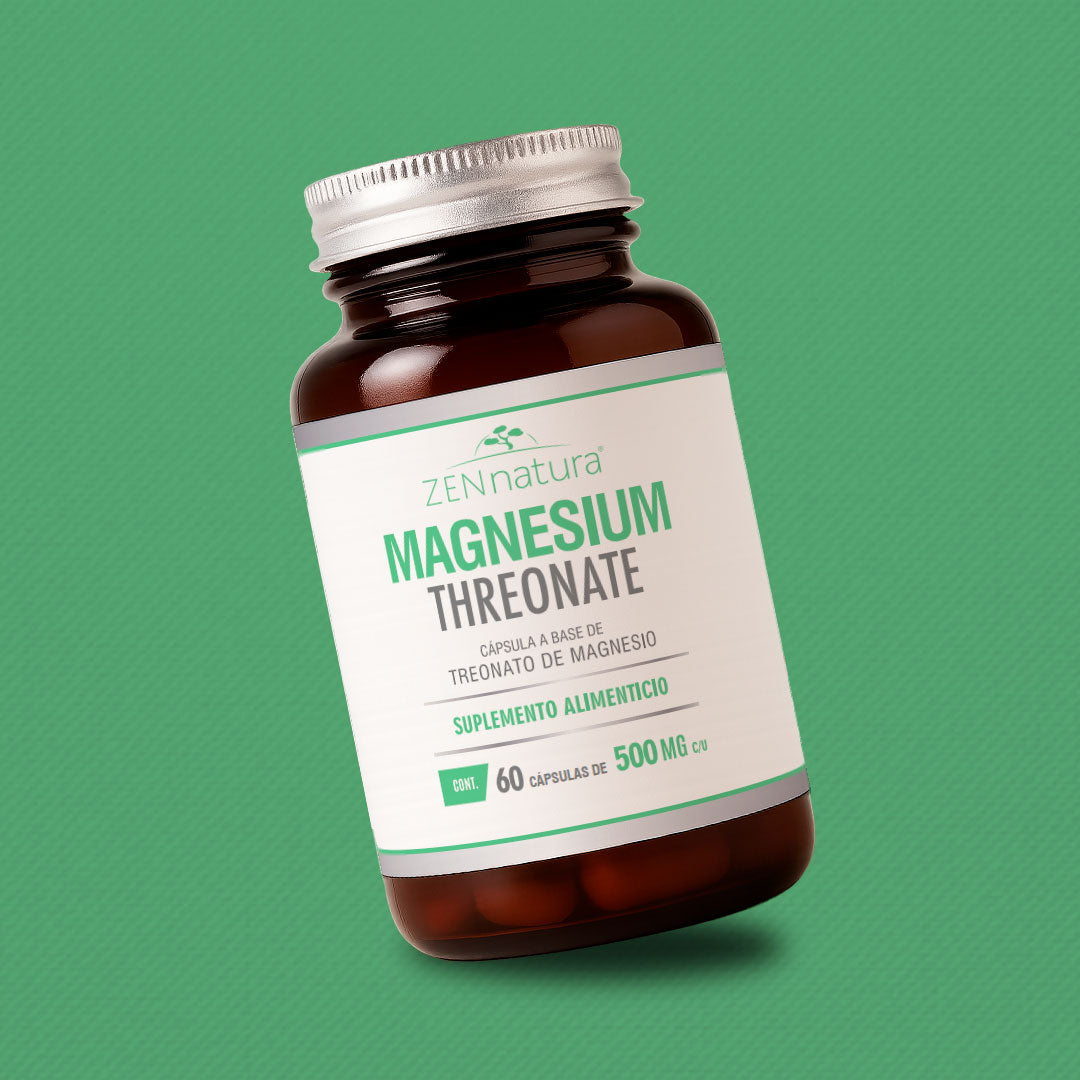 Treonato de Magnesio | 60 Cápsulas | 288 mg