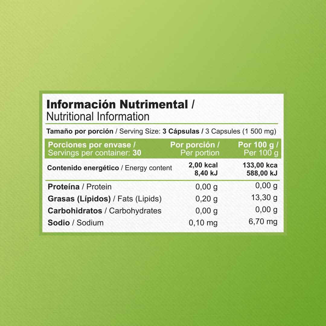 Ginkgo Biloba | 90 Cápsulas | 500 mg
