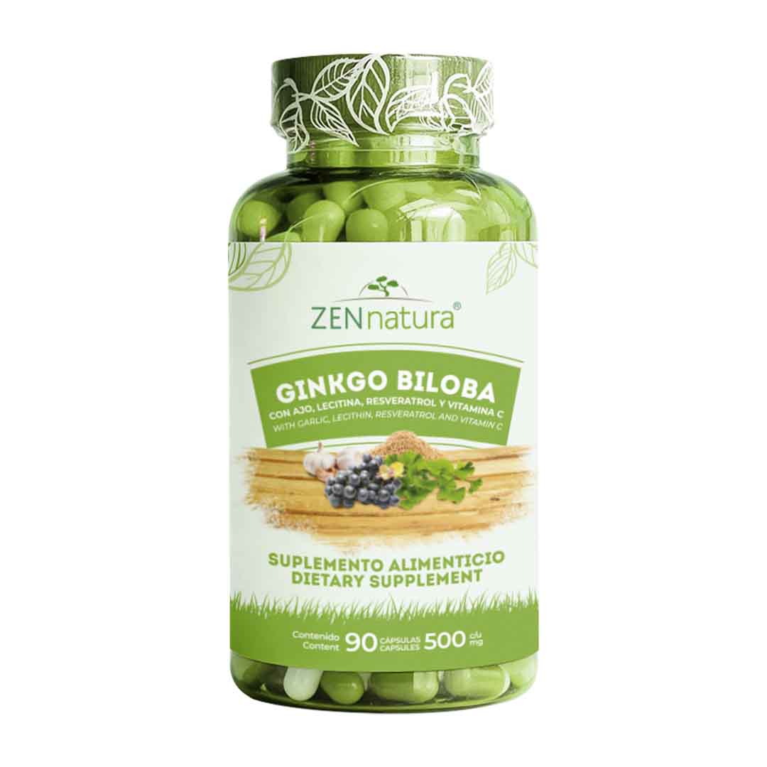 Ginkgo Biloba | 90 Cápsulas | 500 mg