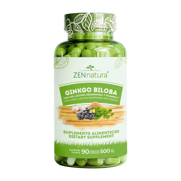 Ginkgo Biloba | 90 Cápsulas | 500 mg