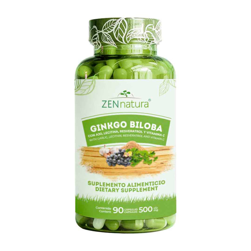 Ginkgo Biloba | 90 Cápsulas | 500 mg
