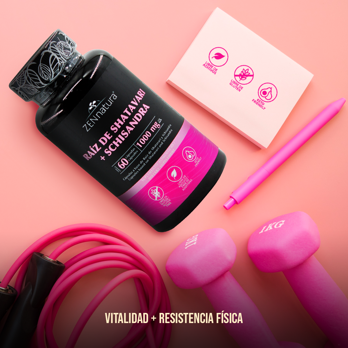 Raíz de Shatavari + Schisandra | 60 Cápsulas | 1000 mg