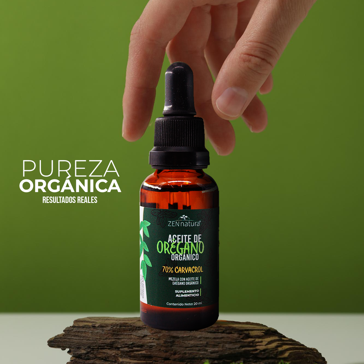 Aceite de Orégano Orgánico | 20 ml (70% carvacrol)