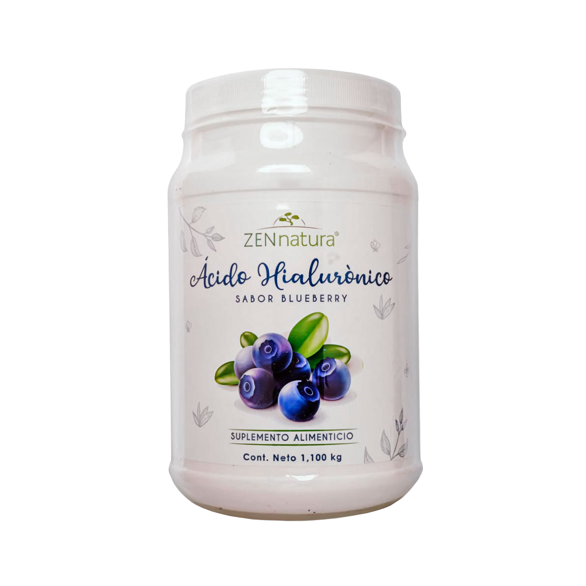 Ácido Hialurónico y Colágeno Hidrolizado | 1.1 kg (polvo)