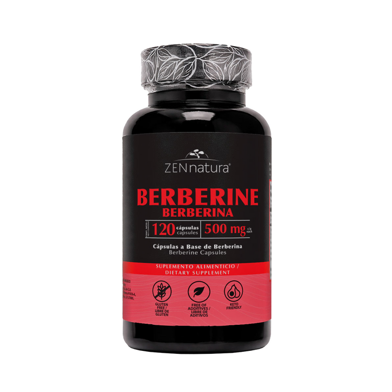 Berberina  | 120 Cápsulas | 500 mg