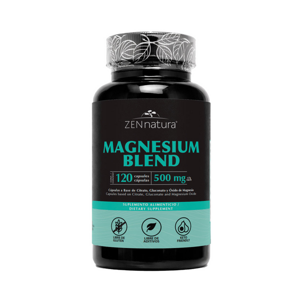 Magnesium Blend | Mezcla de Magnesios | 500 mg