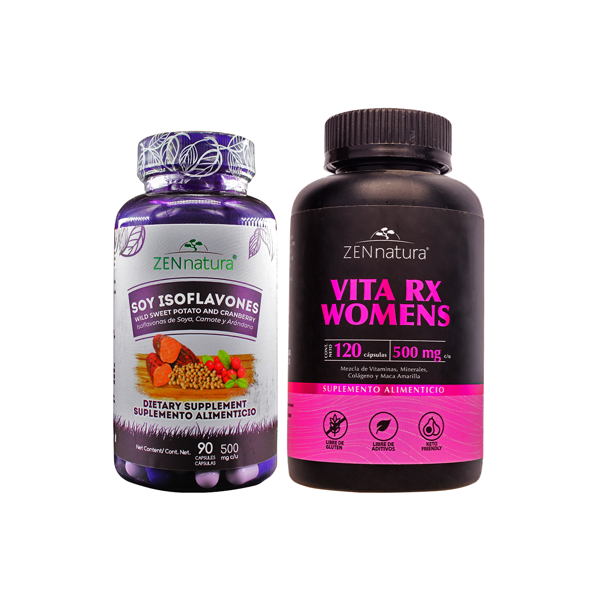Súper Combo Isoflavonas + Vita RX Womens | Rutina Femenina