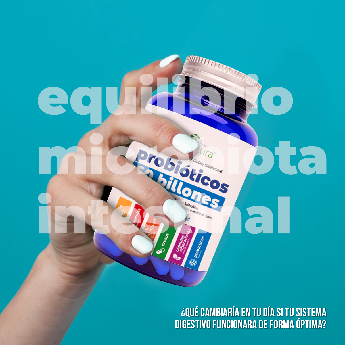 Probióticos 60 Billones | 60 caps DRcaps™ | 500 mg