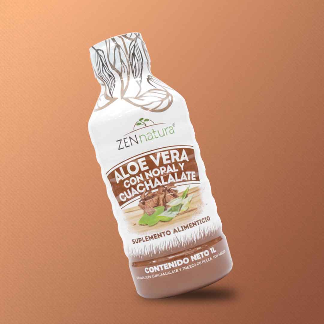 Aloe Vera Nopal Cuachalalate | 1 litro
