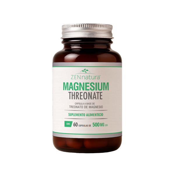Treonato de Magnesio | 60 Cápsulas | 288 mg